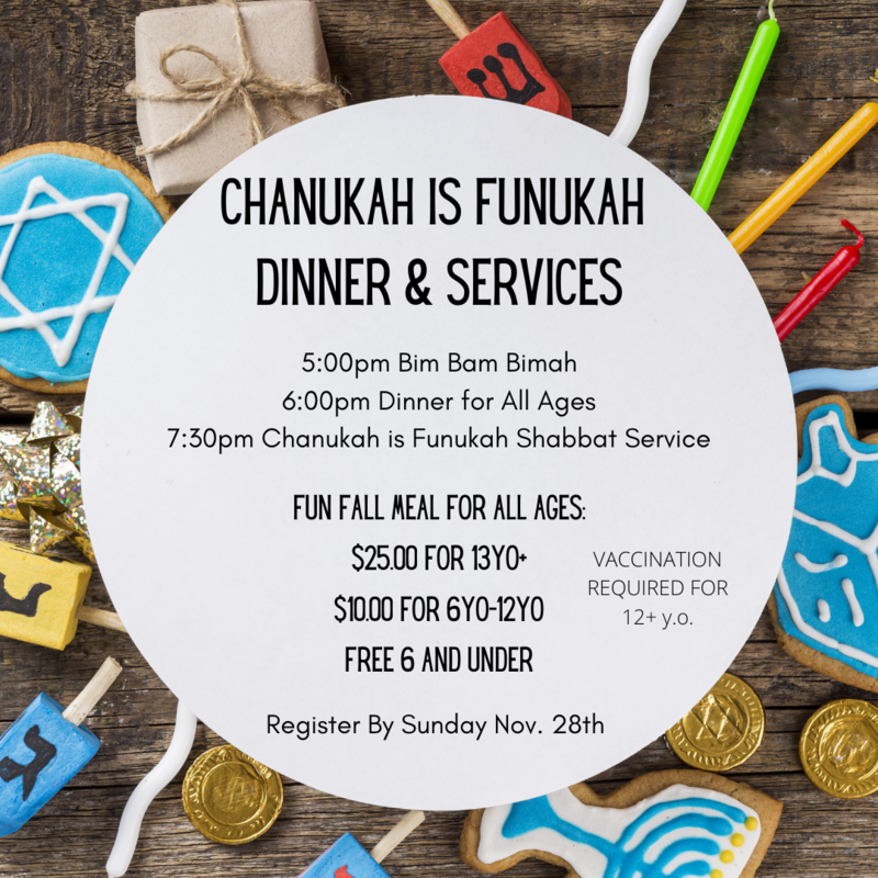 Banner Image for Chanukah is Funukah Dinner