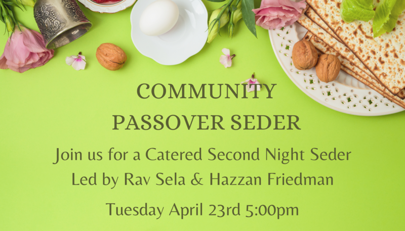Banner Image for TRZ Community 2nd Seder