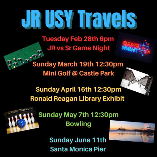 Banner Image for JR. USY Travels